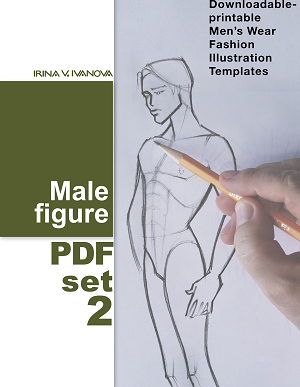 Male Croquis Free Mens Fashion Figure Templates