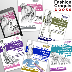 Fashion Croquis Books