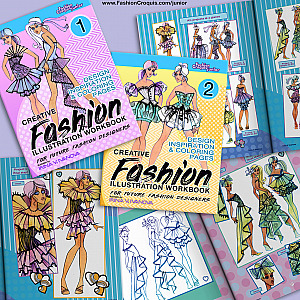 Fashion drawing for future fashion designers