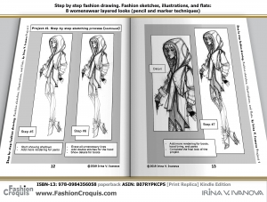 Learn how to draw jacket with a hoodie 