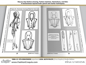 Learn how to draw jacket with a hoodie and boots for the same look 