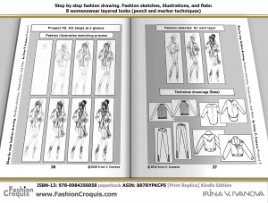 How to draw pants, how to draw shirt, how to draw hoodies 